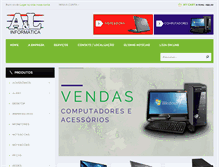 Tablet Screenshot of al-informatica.com.br